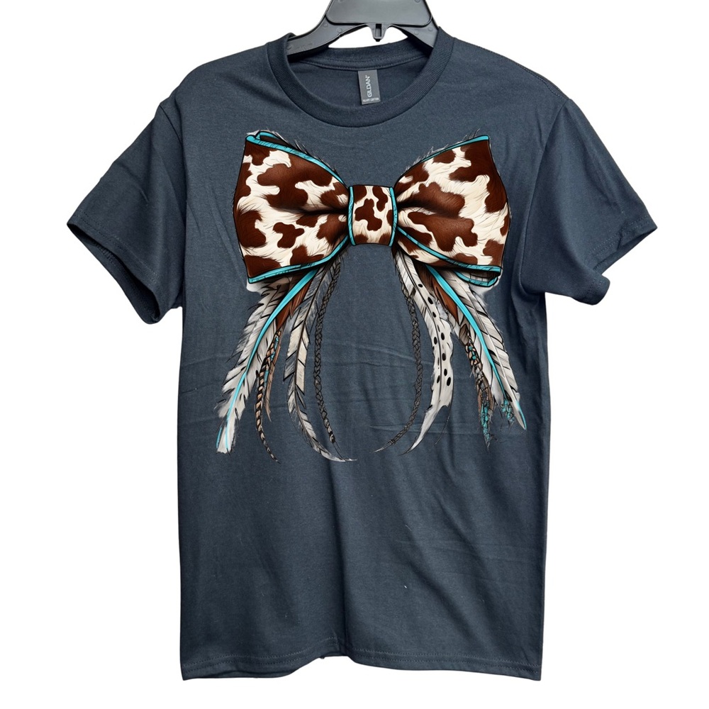 Western Cowboy Black Graphic Tee